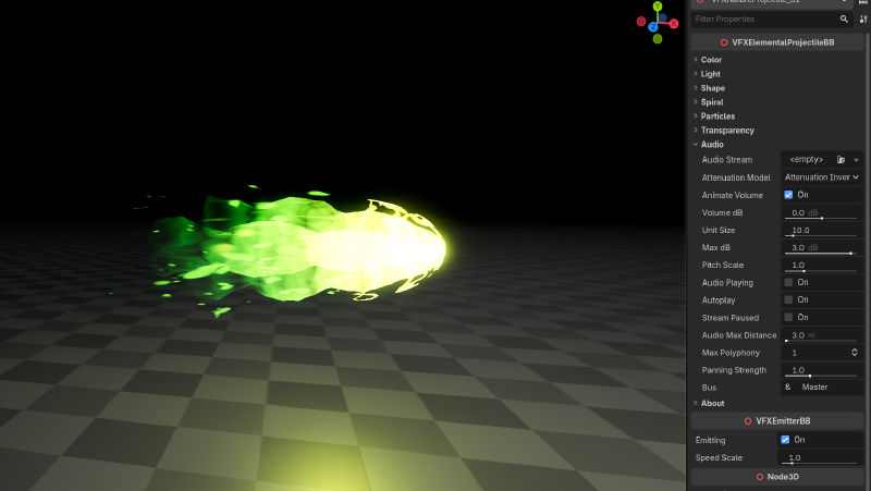 Projectile Audio