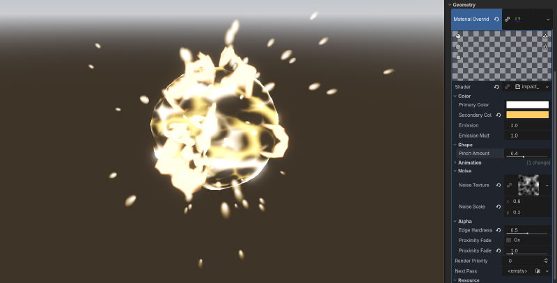 Impact Material